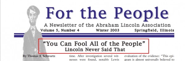 에이브러햄 링컨협회 2003년 겨울호
