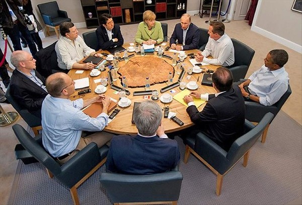 2013년 북아일랜드에서 개최됐던 G8 정상회담 장면.