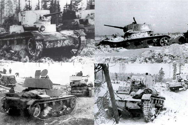 그림 13. 겨울전쟁 당시 소련군 탱크의 주역 T-26