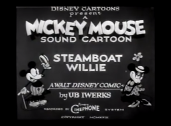 Walt Disney Animation Studios' Steamboat Willie. 월트디즈니 애니메이션 스튜디오 유튜브 영상 갈무리 